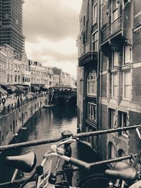 Foto Utrecht gracht afloop